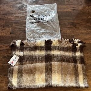 NWT Vintage St. Albans Mohair Blanket